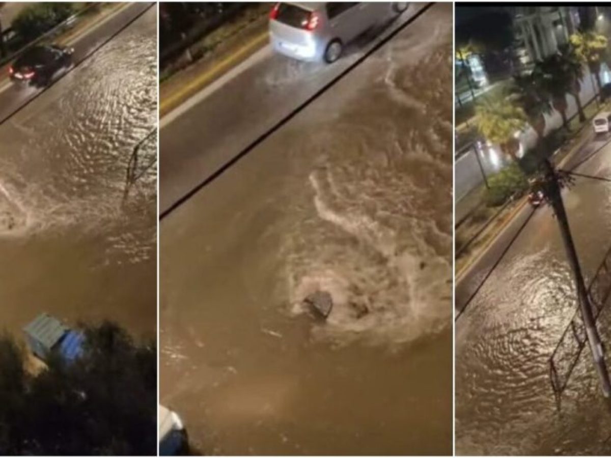 Άλιμος: Άνοιξε πάλι το καπάκι της ΕΥΔΑΠ και γέμισε με λύματα η παραλιακή (VIDEO)