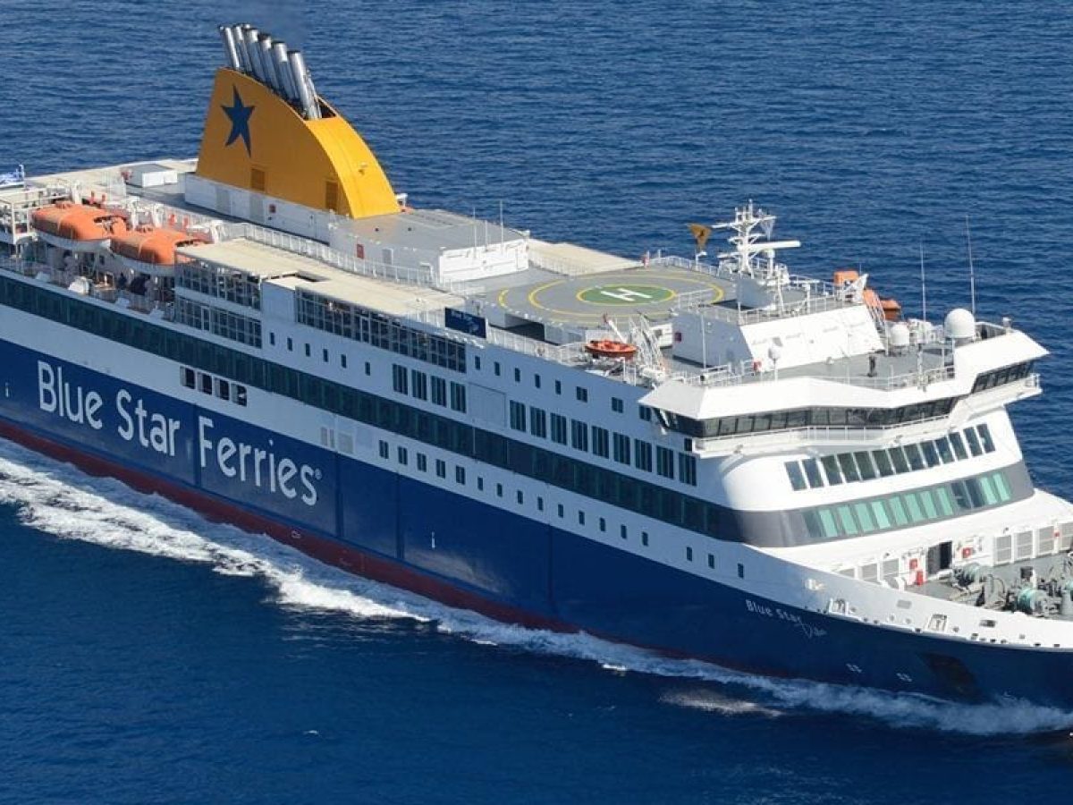 Αδυναμία προσέγγισης χθες του Blue Star στους Λειψούς
