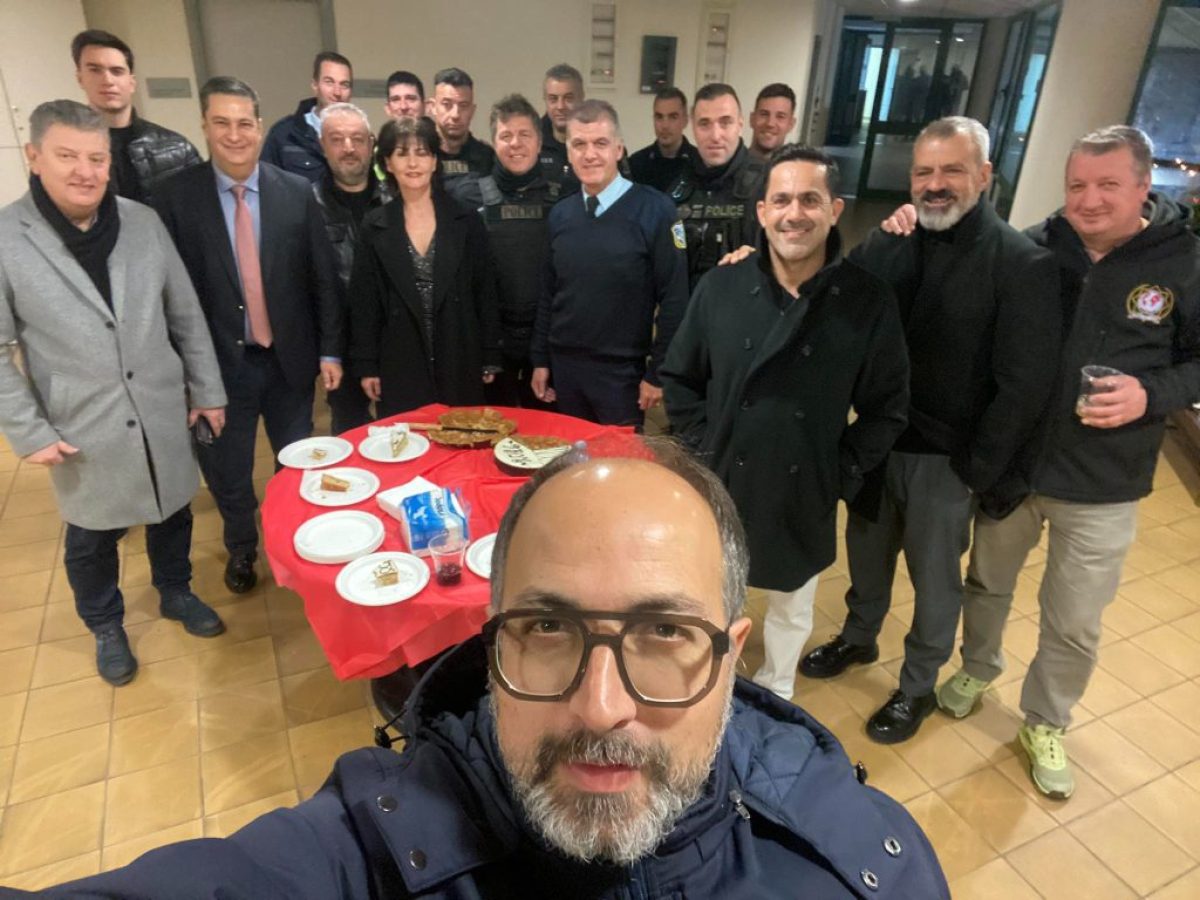 Αγρίνιο: «Καλή χρονιά» στο καθήκον ευχήθηκαν οι αστυνομικοί