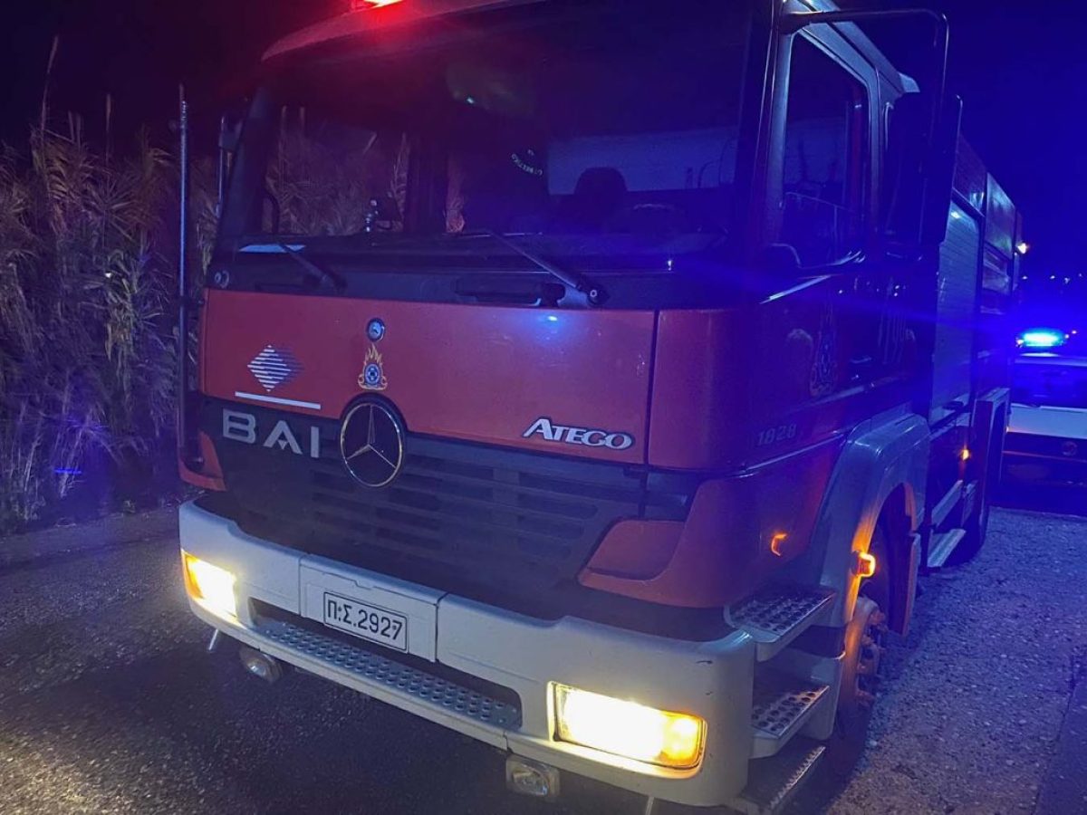 Αγρίνιο: Κινητοποίηση της Πυροσβεστικής για φωτιά σε σπίτι