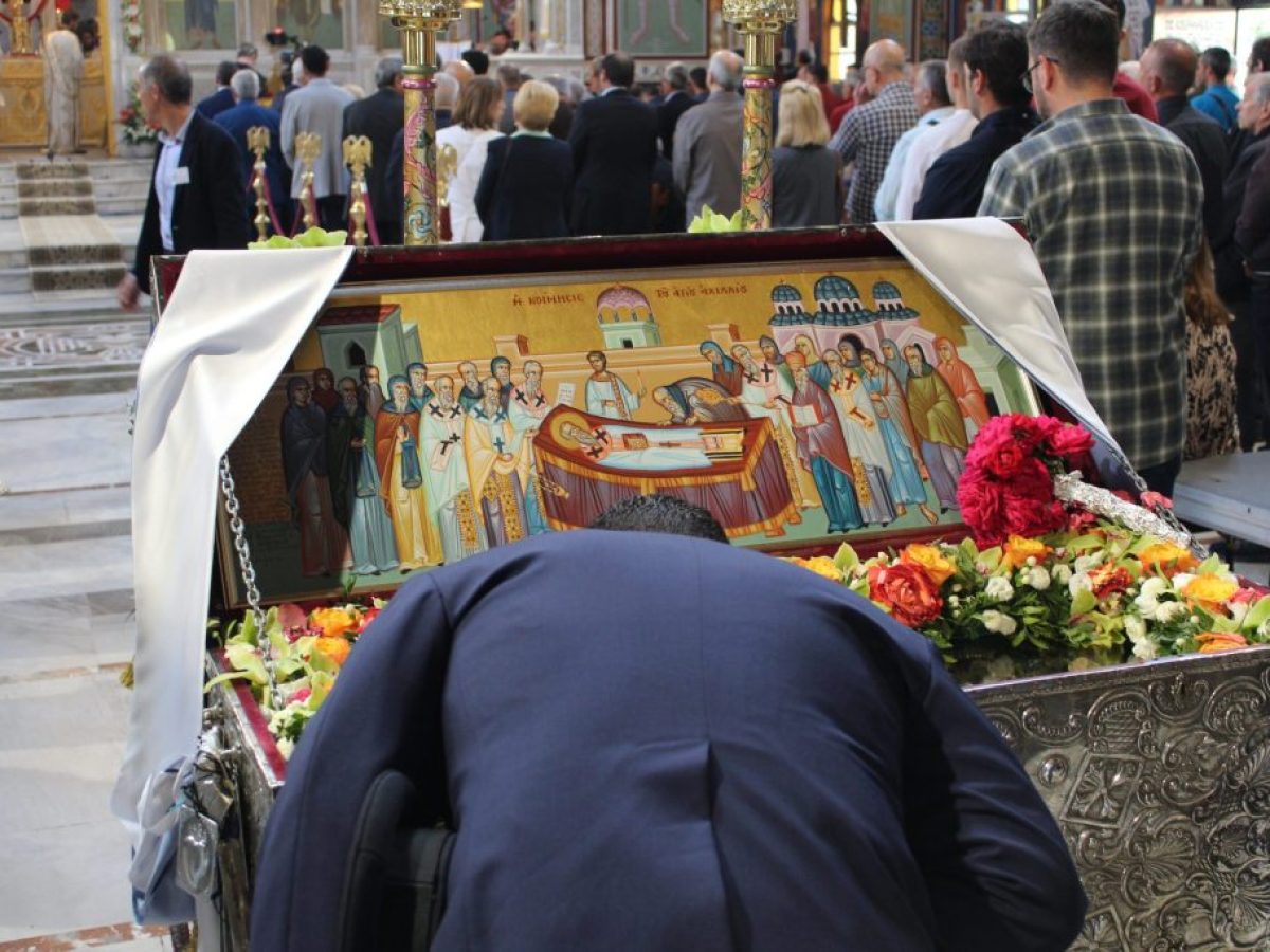 Αγρυπνία στον Άγιο Αχίλλιο για τον Άγιο Δημήτριο Γκαγκαστάθη