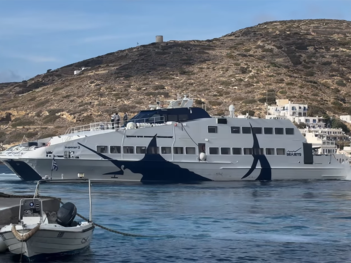 Αμοργός: Αίτημα για έγκαιρη ανακοίνωση διασυνδέσεων και δρομολογίων SeaJets