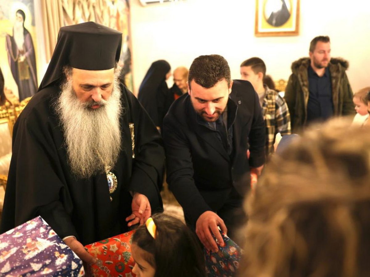 Ανάρτηση Αβραμόπουλου για τη χειροθεσία Αρχιμανδρίτη, το εξάμηνο μνημόσυνο του μακαριστού γέροντος Ισιδώρου και την κοπή βασιλόπιτας στη Μονή Βαρλαάμ