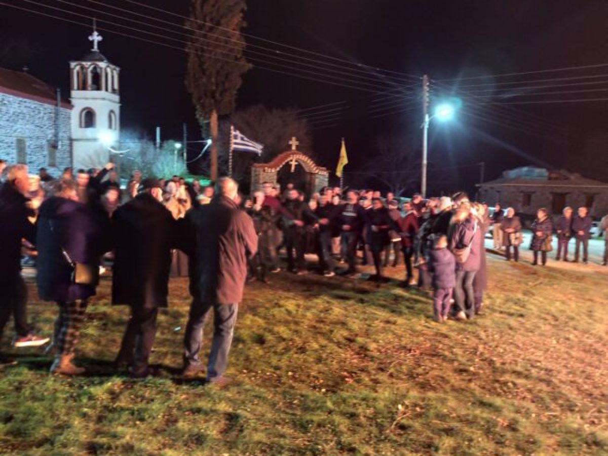 Αναβίωσε με μεγάλη επιτυχία το έθιμο του “Σαγιά” στους Ασκητές Ροδόπης (φωτος)
