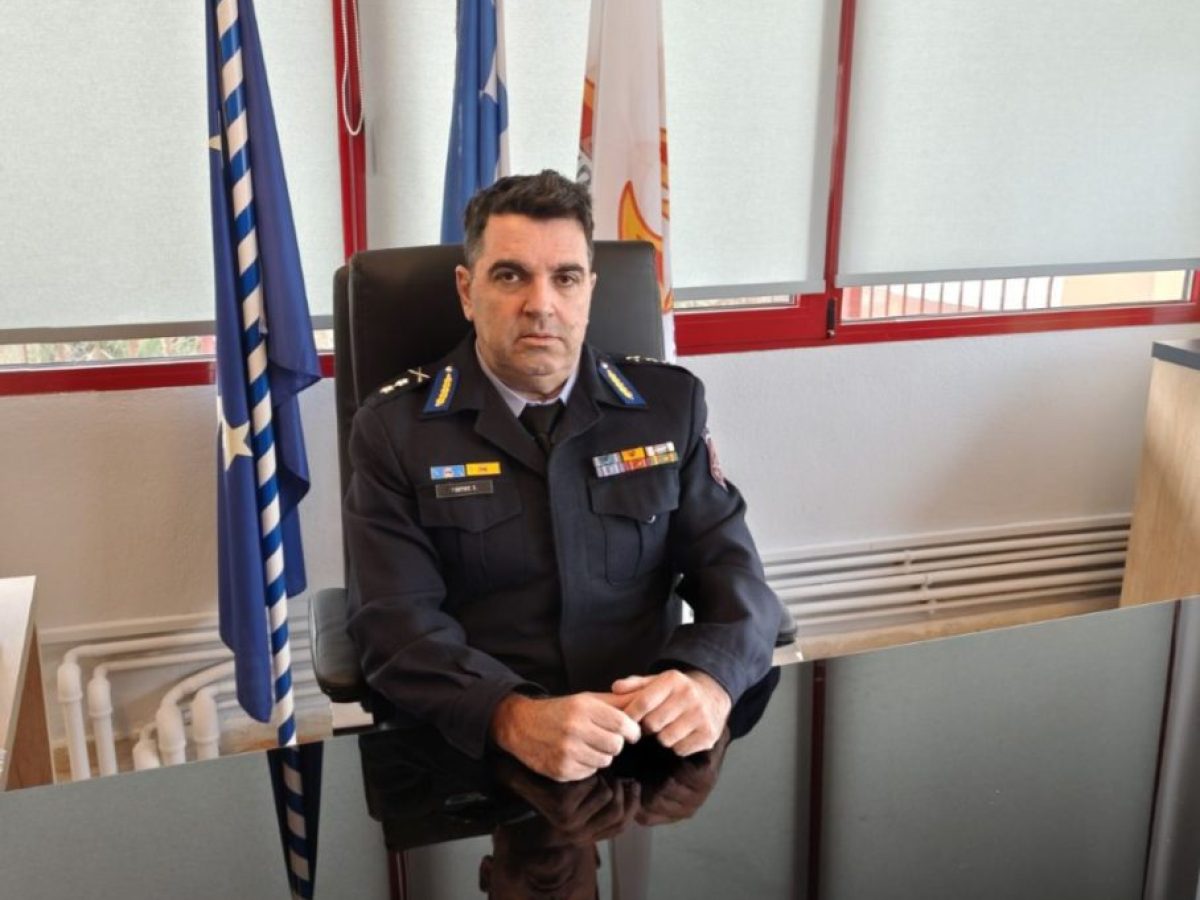 Ανέλαβε καθήκοντα ο νέος Συντονιστής Επιχειρήσεων Ηπείρου, Δυτικής Μακεδονίας και Νήσων Υποστράτηγος Π.Σ. Γιώτης Ζώης