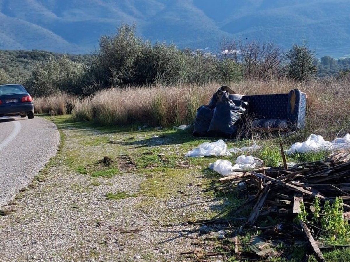 Ανεξέλεγκτη ρίψη σκουπιδιών: Πληγή για τον Δήμο Ακτίου – Βόνιτσας