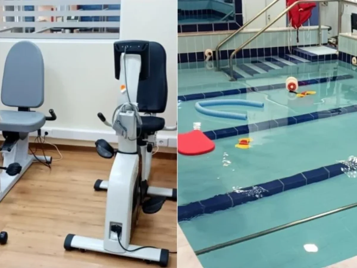 Ασκληπιείο Βούλας: Εντυπωσιακές εικόνες από το νέο υπερσύγχρονο Φυσικοθεραπευτήριο και την πισίνα