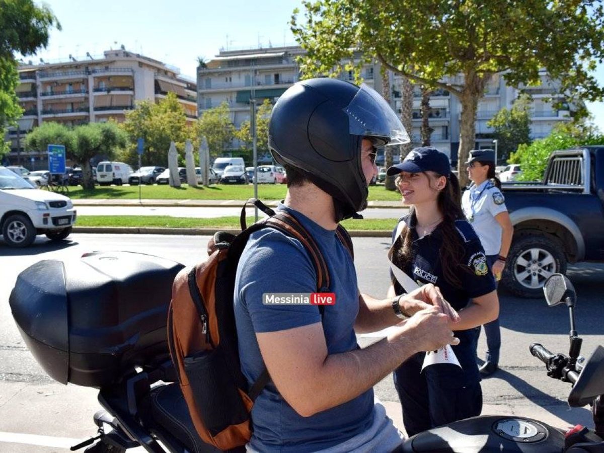 378 έλεγχοι για κράνη στη Μεσσηνία-Βεβαιώθηκαν 13 παραβάσεις
