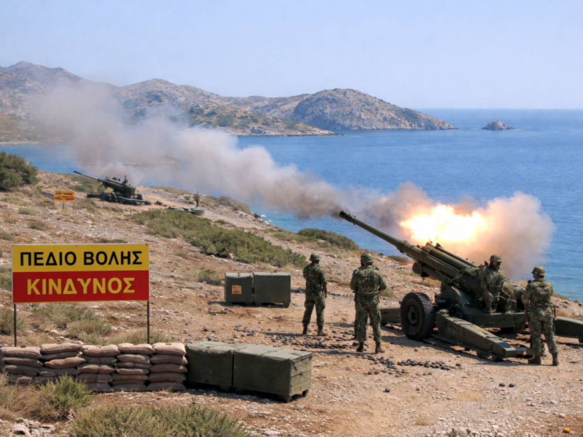 588 ΤΕ : Ανακοίνωση εκτέλεσης βολών στην Αγ. Κιουρά