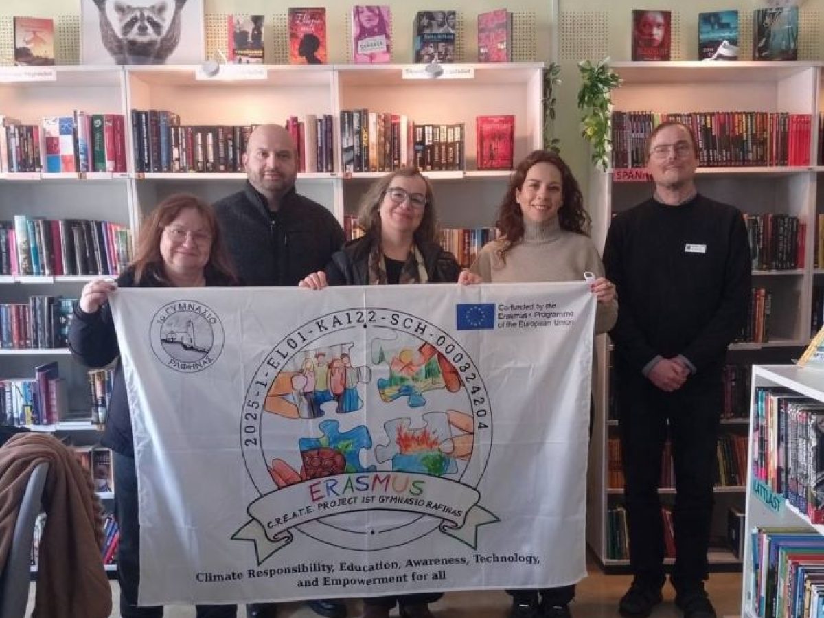 Eκπαιδευτικοί του 1ου Γυμνασίου Ραφήνας σε δράση Job Shadowing σε σχολείο στη Σουηδία