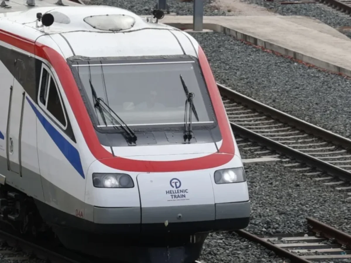 Hellenic Train: Ά&kappa;&upsilon;&rho;&alpha; &tau;&alpha; &delta;&rho;&omicron;&mu;&omicron;&lambda;ό&gamma;&iota;&alpha; &tau;&eta;&sigmaf; &Tau;&epsilon;&tau;ά&rho;&tau;&eta;&sigmaf; &sigma;&tau;&eta; &gamma;&rho;&alpha;&mu;&mu;ή &Kappa;&alpha;&tau;ά&kappa;&omicron;&lambda;&omicron; &ndash; &Pi;ύ&rho;&gamma;&omicron;&sigmaf; &ndash; &Omicron;&lambda;&upsilon;&mu;&pi;ί&alpha;