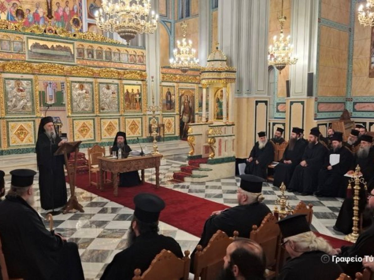 Mε ομιλία του Μητροπολίτη Ιερόθεου η Ιερατική Σύναξη στο Μεσολόγγι