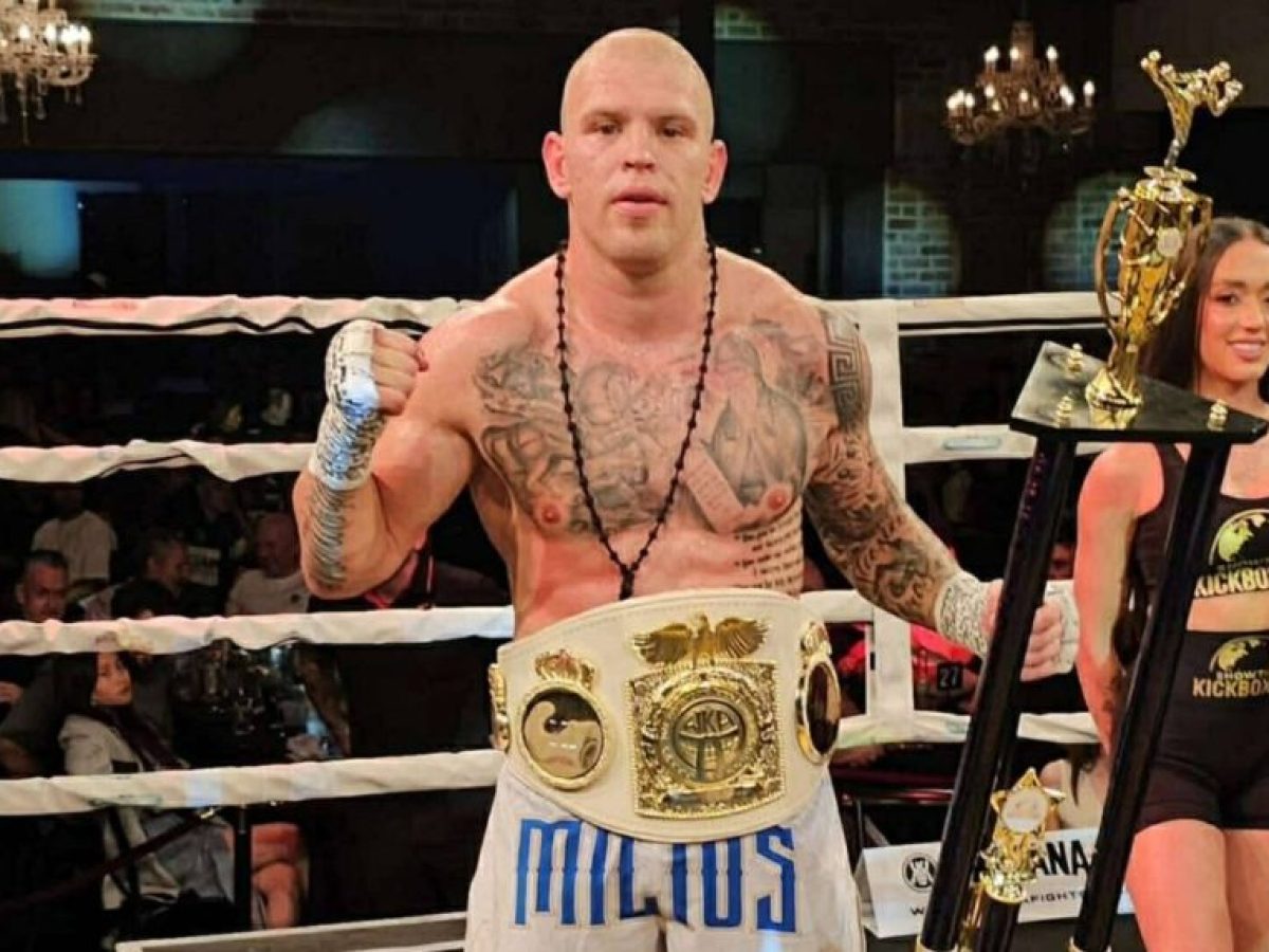O Μάνος Μήλιος κατέκτησε τον Διηπειρωτικό Τίτλο WKA Intercontinental στο kickboxing