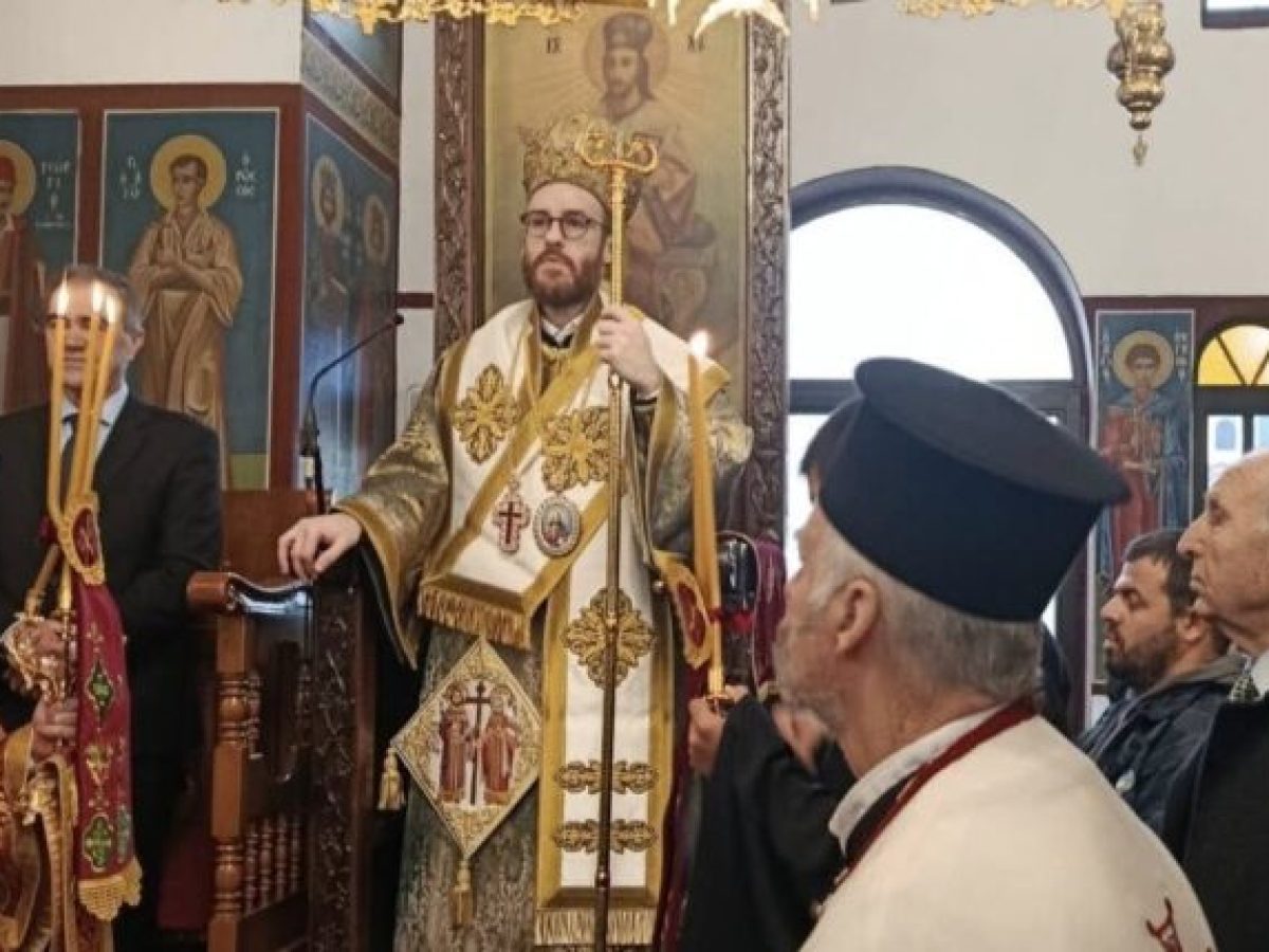 Tη γενέτειρά του, τις Σάπες,  επισκέφτηκε Μητροπολίτης Αγκύρας κ.κ. Γρηγόριος, όπου  τέλεσε την Κυριακάτικη Θεία Λειτουργία (φωτος)