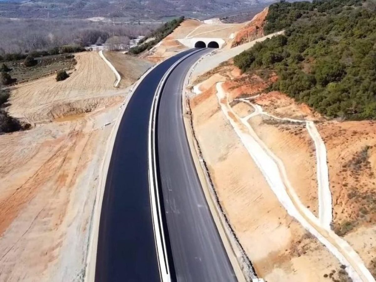 Αυτοκινητόδρομος Ε65: στο 91% η πρόοδος στο τμήμα Καλαμπάκα – Εγνατία – Στην τελική ευθεία η πλήρης ολοκλήρωση του άξονα