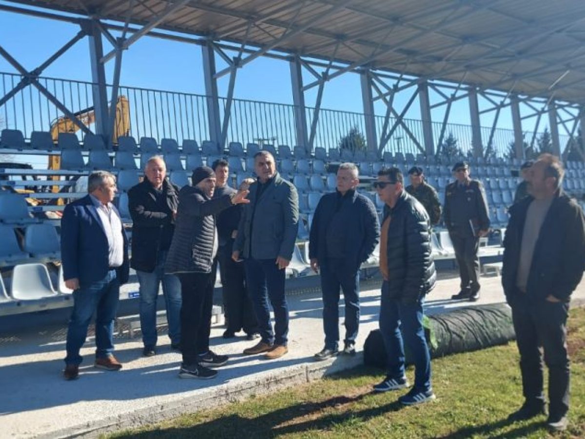 Αυτοψία Κουρέτα στο Αθλητικό Κέντρο «Σκαμνιές» ενόψει του 60ού Παγκόσμιου Στρατιωτικού Πρωταθλήματος