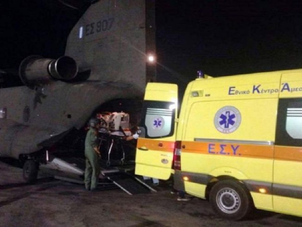 Χανιά | Επείγουσα αεροδιακομιδή για Γαλλλίδα που τραυματίστηκε στην Παλαιόχωρα