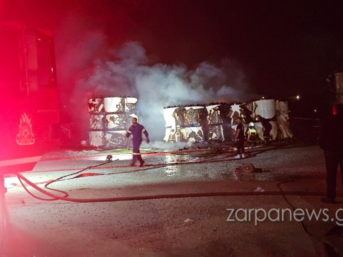 Χανιά | Υπό έλεγχο η φωτιά σε τυπογραφείο στις Μουρνιές – Μεγάλη κινητοποίηση λόγω τόνων χαρτιού κοντά σε κατοικία | Photos