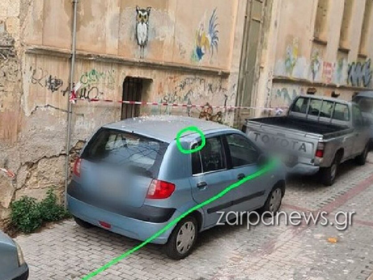 Χανιά | Το Ιταλικό Προξενείο καταρρέει σιγά σιγά – Κι αν περνούσε πεζός;