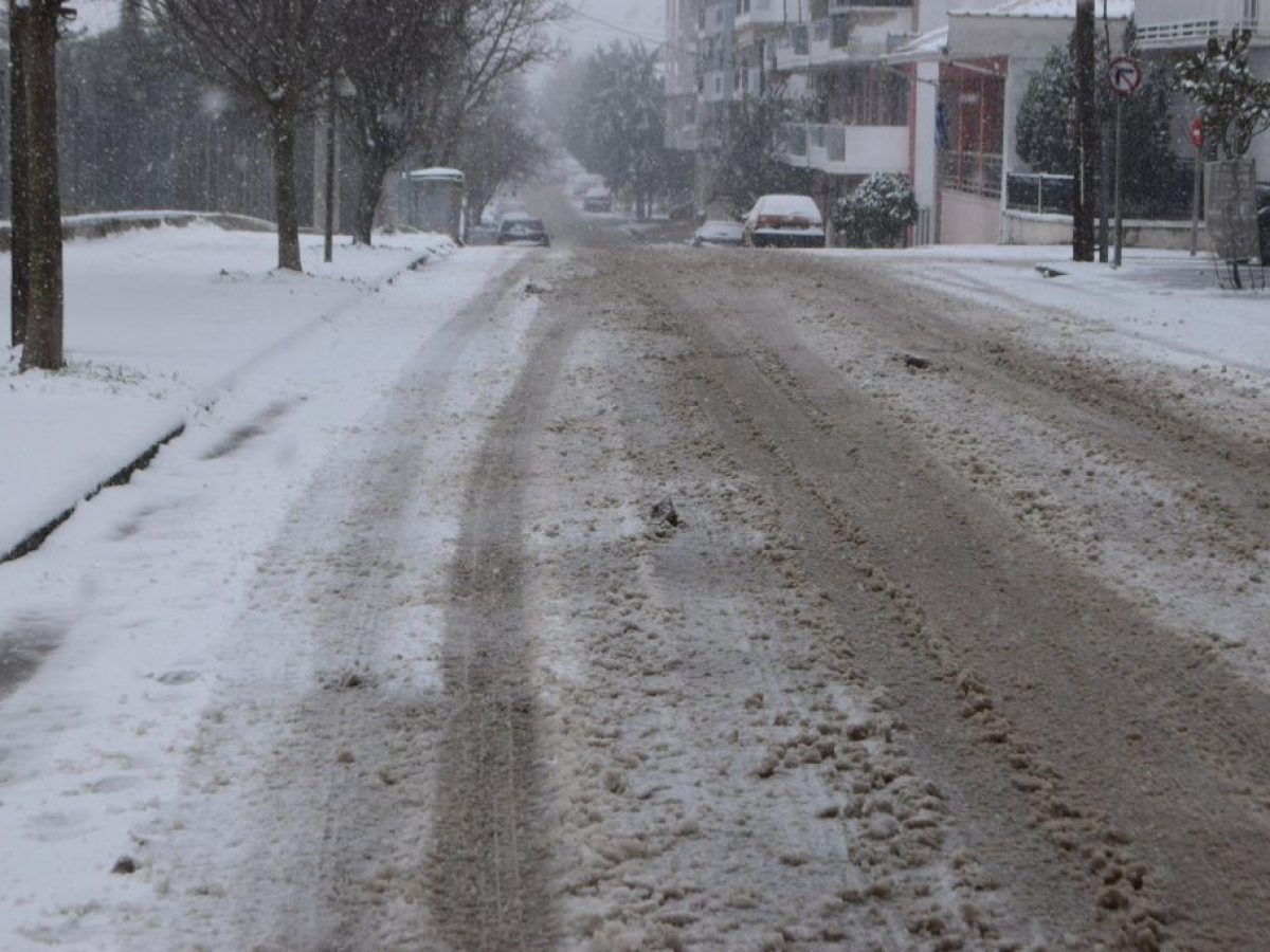Χιόνια στον Έβρο χωρίς ιδιαίτερα προβλήματα