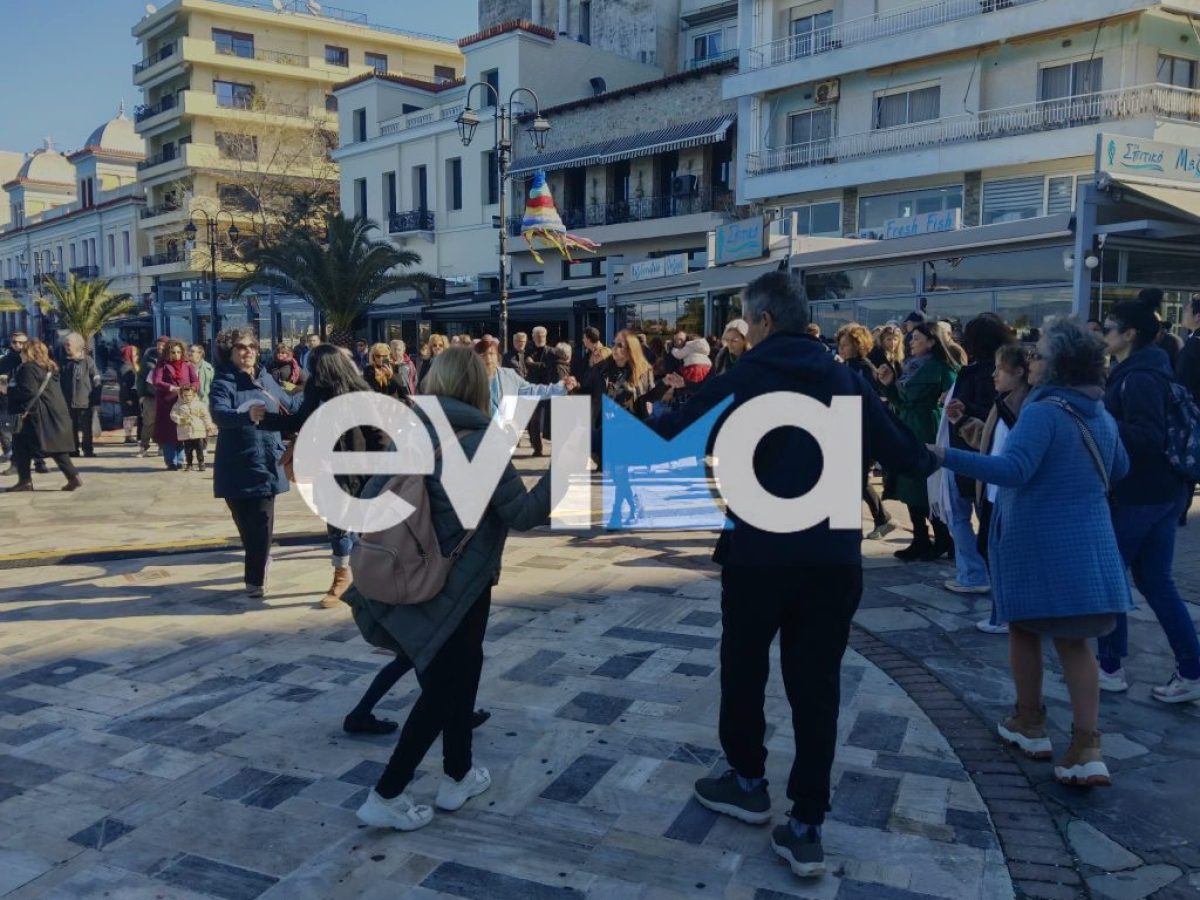 Χόρεψαν το Καβοντορίτικο στην παραλία της Χαλκίδας – Δείτε βίντεο