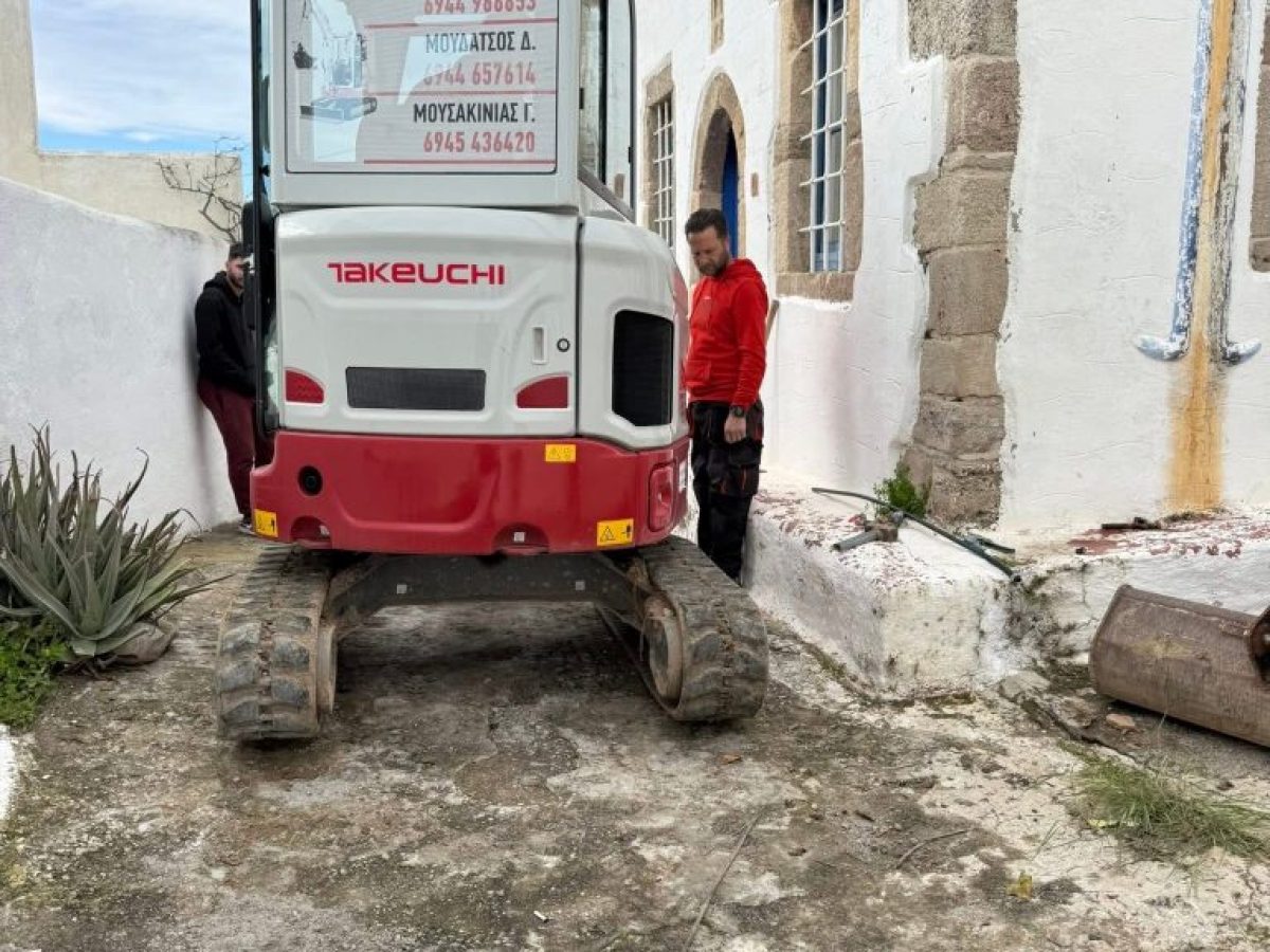 Χριστοδούλου Μιχάλης: Ολοκληρώθηκε το πρώτο κομμάτι της υπογειοποίησης των δικτύων της ΔΕΥΑΡ Νότιας Ροδου στη Λαχανιά