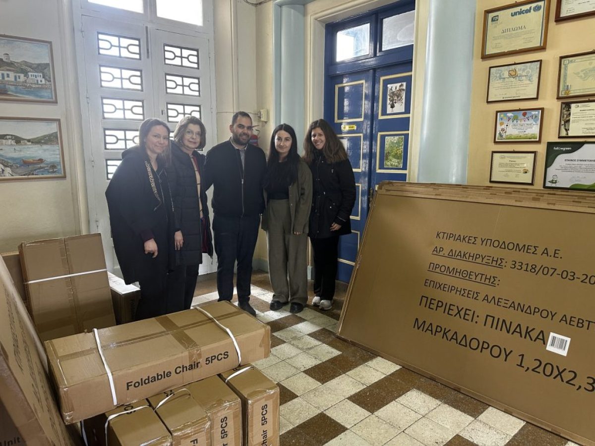 Χρήστος Γιαννακός : Η Δημοτική Αρχή Ενισχύει την  Παιδεία στη Λέρο  – Νέος εξοπλισμός σε σχολεία μετά από χρόνια αιτήματα