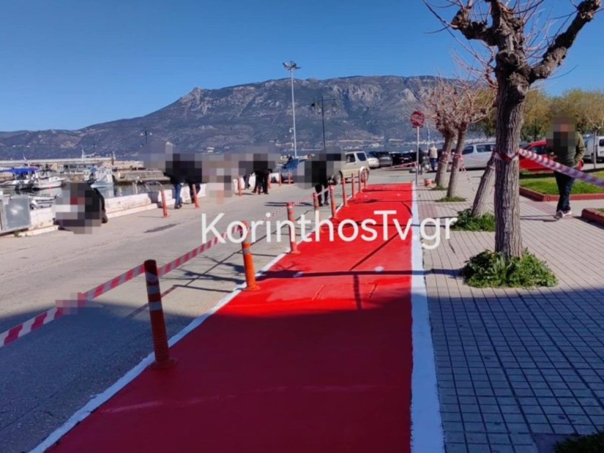 Χρώμα στους ποδηλατοδρόμους έβαλε ο Γιάννης Καρασάββας και η υπηρεσία Καθημερινότητας (video-φώτο)