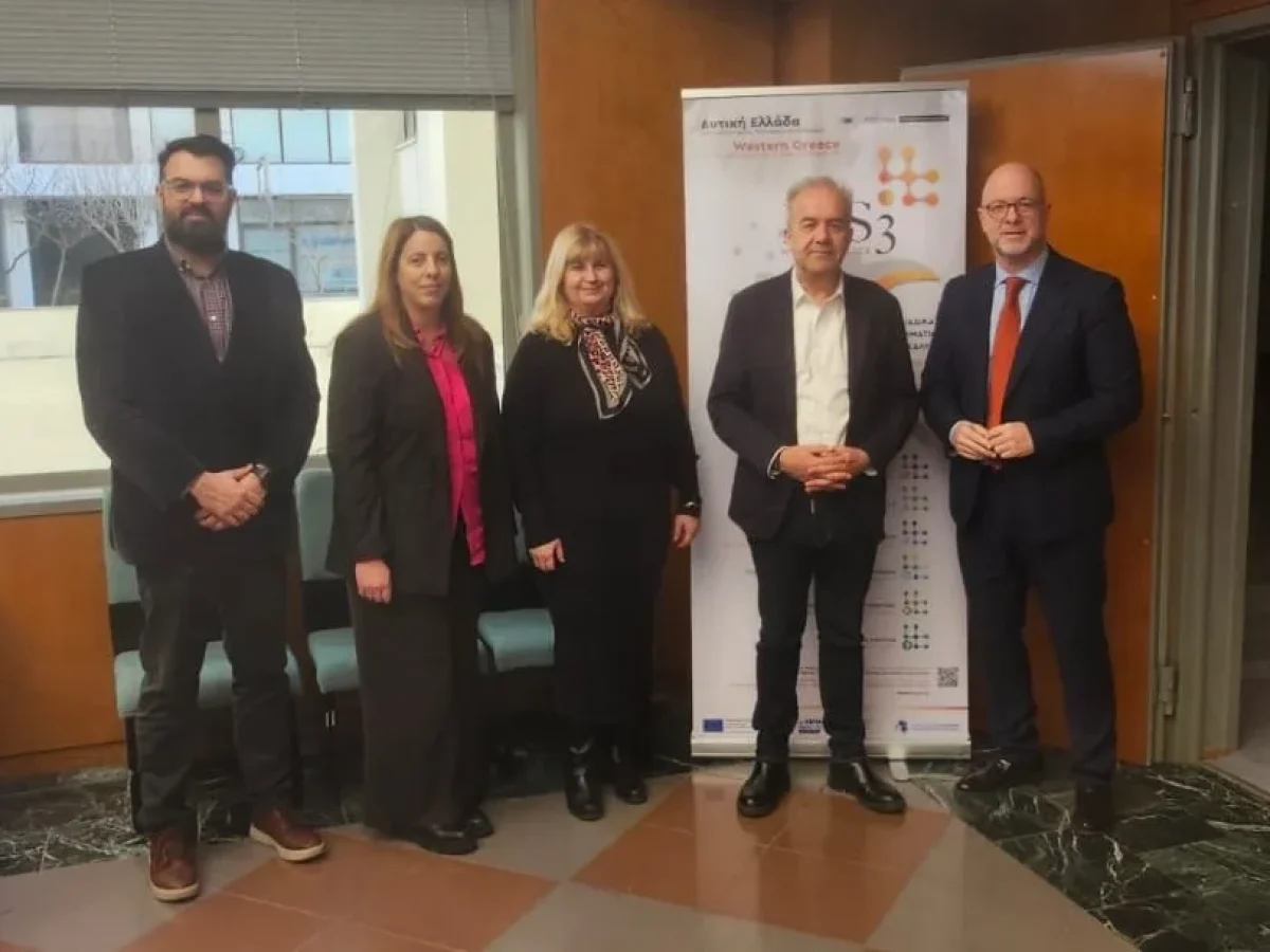 Διαπεριφερειακή η διάσταση του Μηχανισμού RIS3 της Δυτικής Ελλάδας