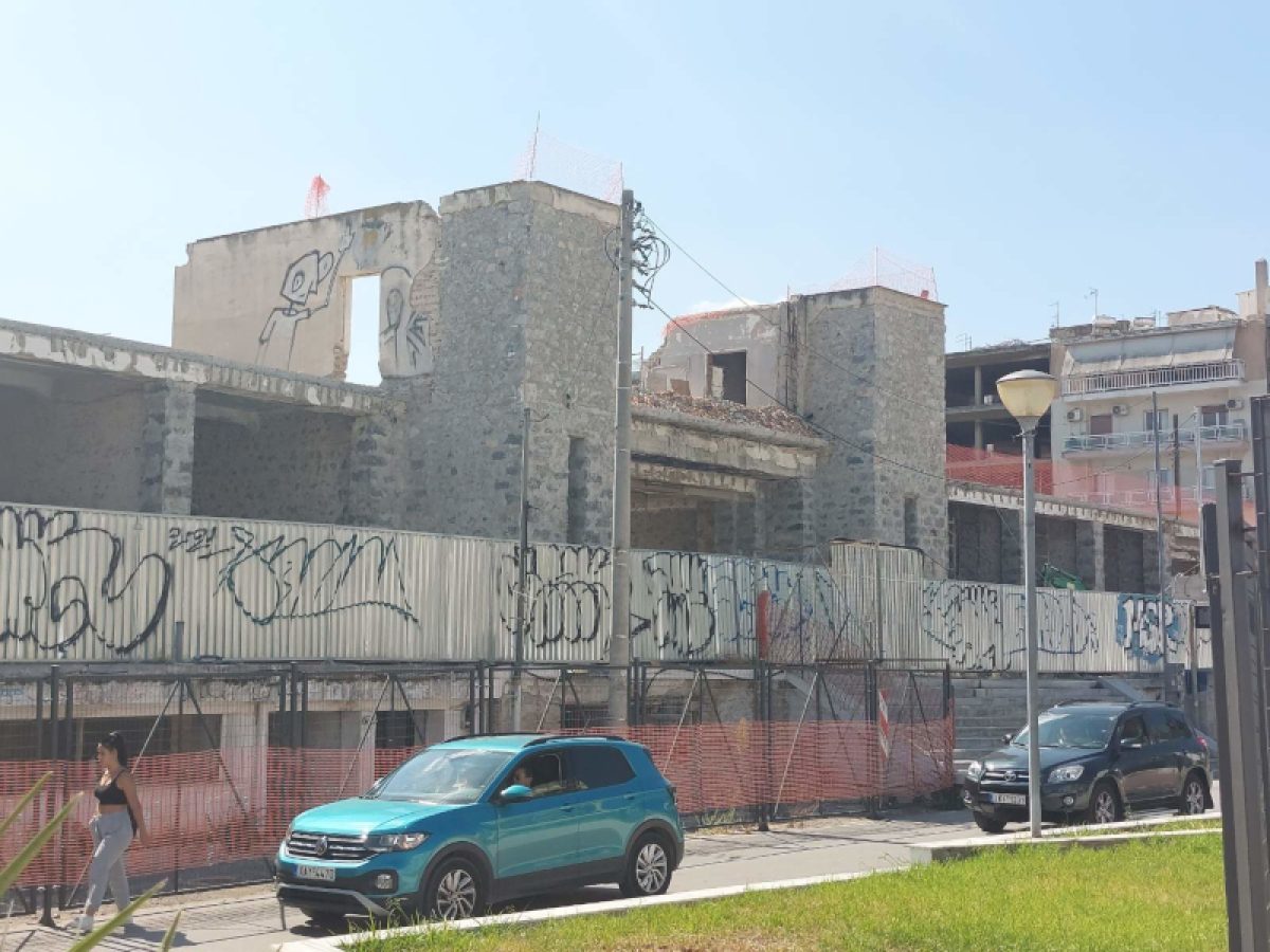 Διήμερη διακοπή κυκλοφορίας στην οδό Νεοφύτου Χαλκίδας, στο ύψος της Δημοτικής Αγοράς