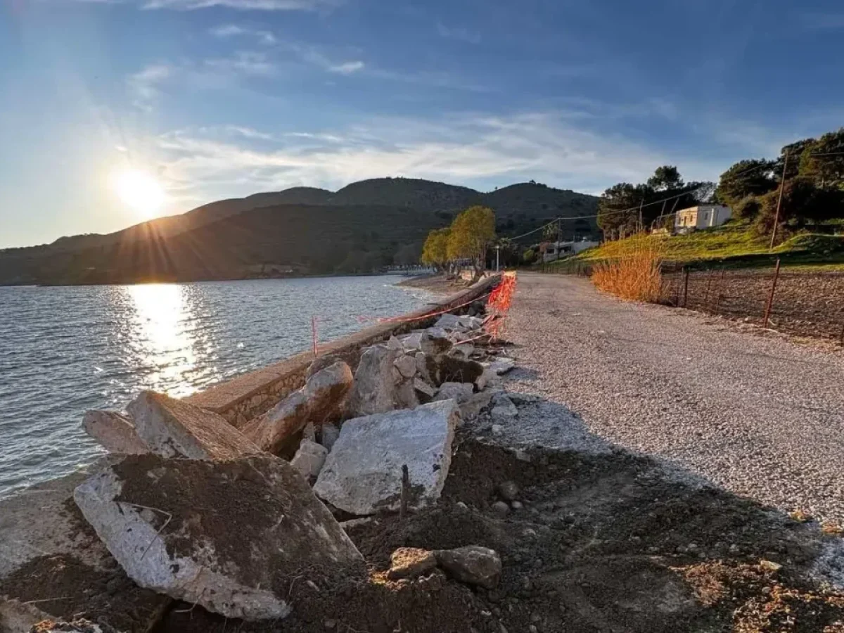 Δήμαρχος Λέρου: Ολοκληρώθηκαν παρεμβάσεις στον Δρυμώνα, συνεχίζονται στη Μερικιά