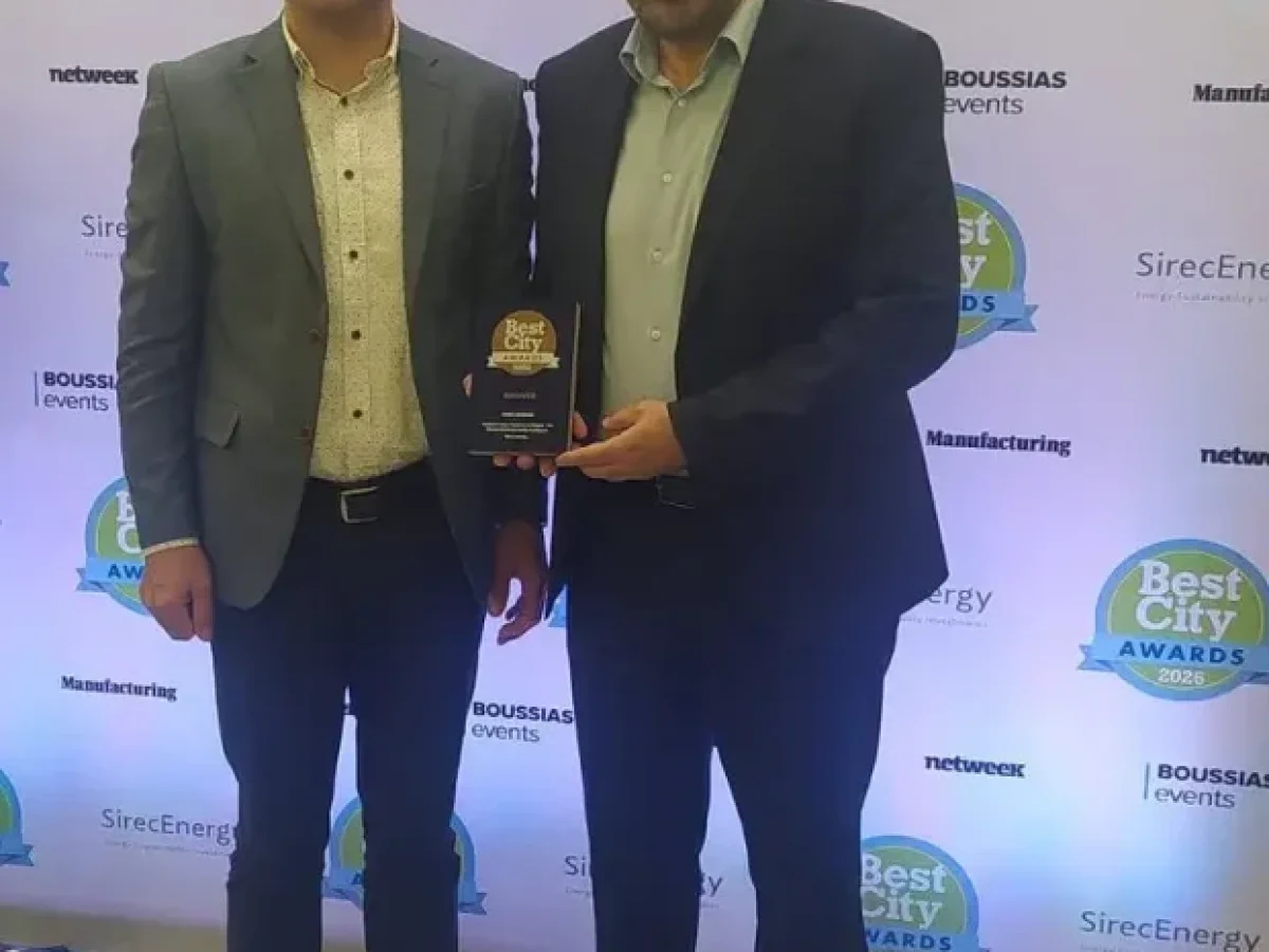 Διπλή διάκριση για τον Δήμο Φλώρινας στα Best City Awards 2026