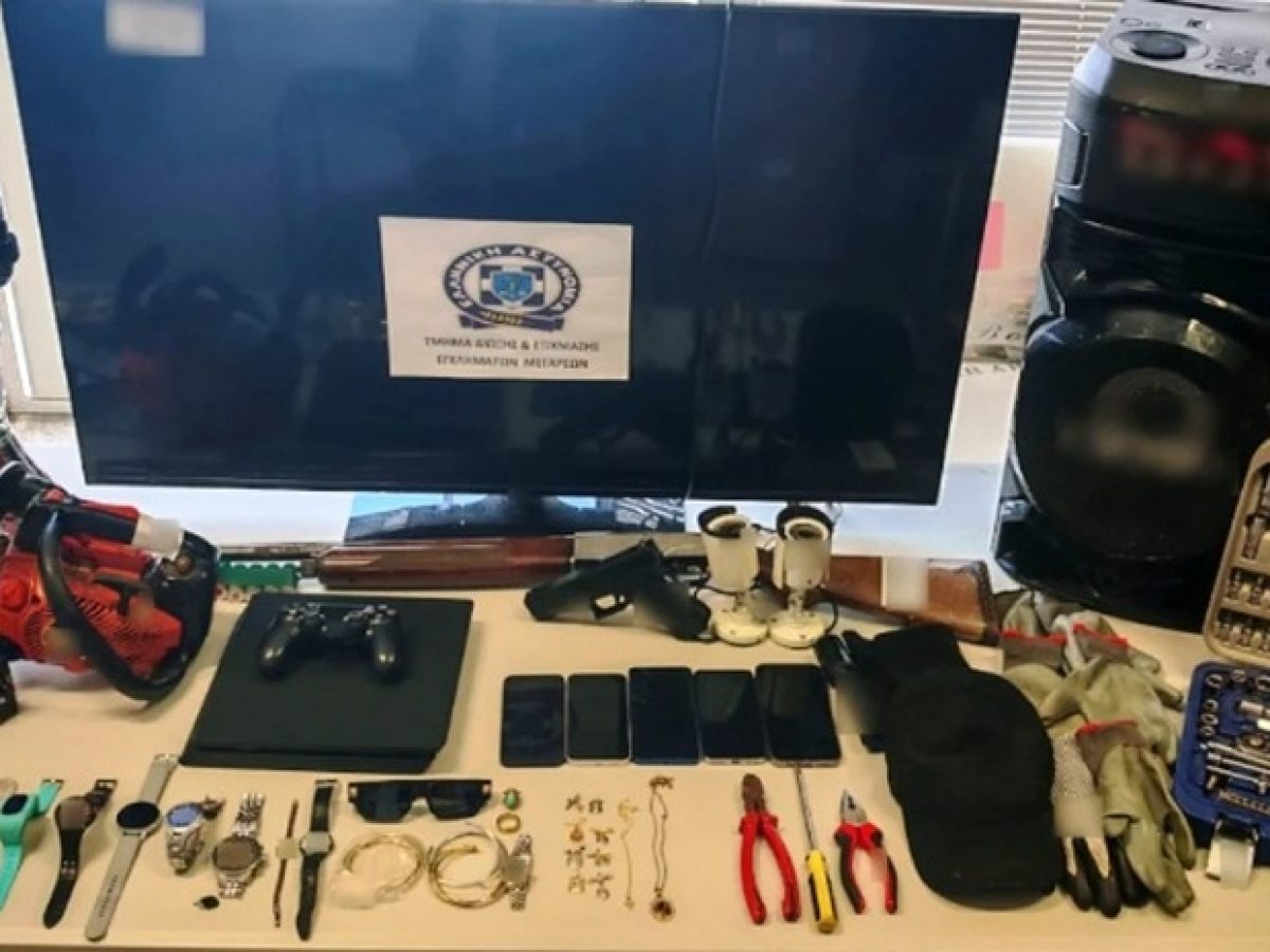 Εξαρθρώθηκε σκληρή σπείρα που είχε διαπράξει 36 κλοπές και 2 ληστείες – “Χτυπήματα” σε Αιτωλοακαρνανία και Αιγιάλεια