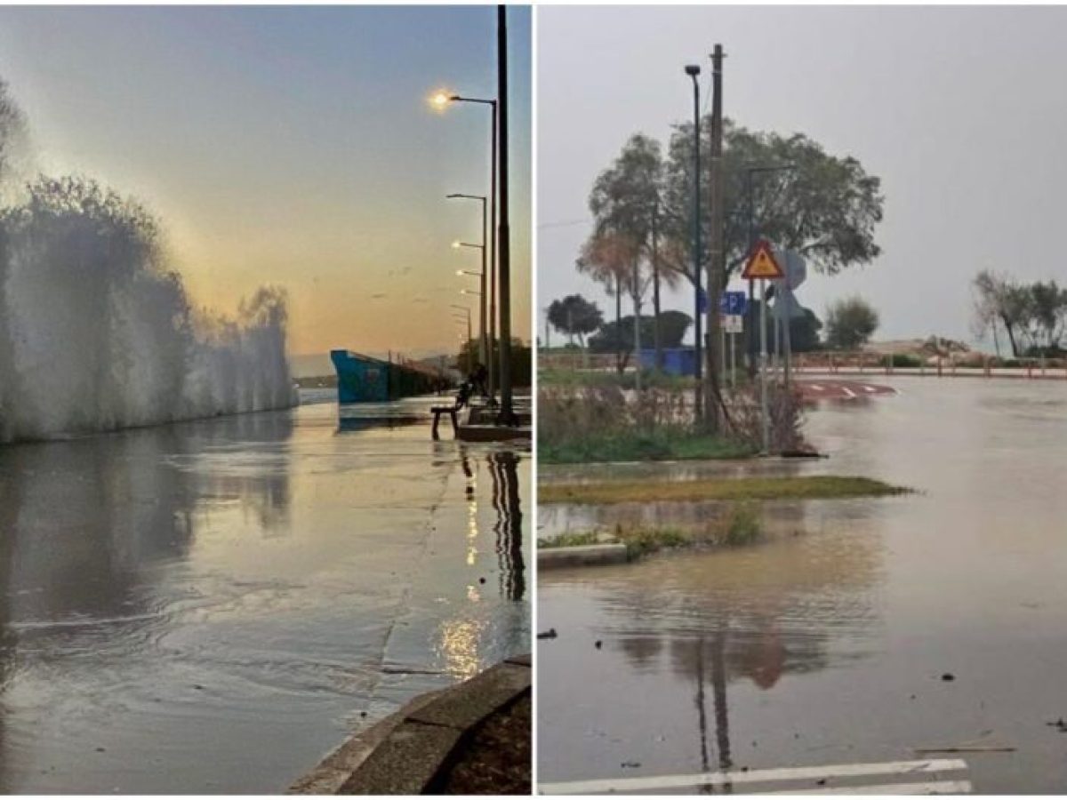 Νότια Προάστια: Η θάλασσα βγήκε στη στεριά (VIDEO&ΕΙΚΟΝΕΣ)