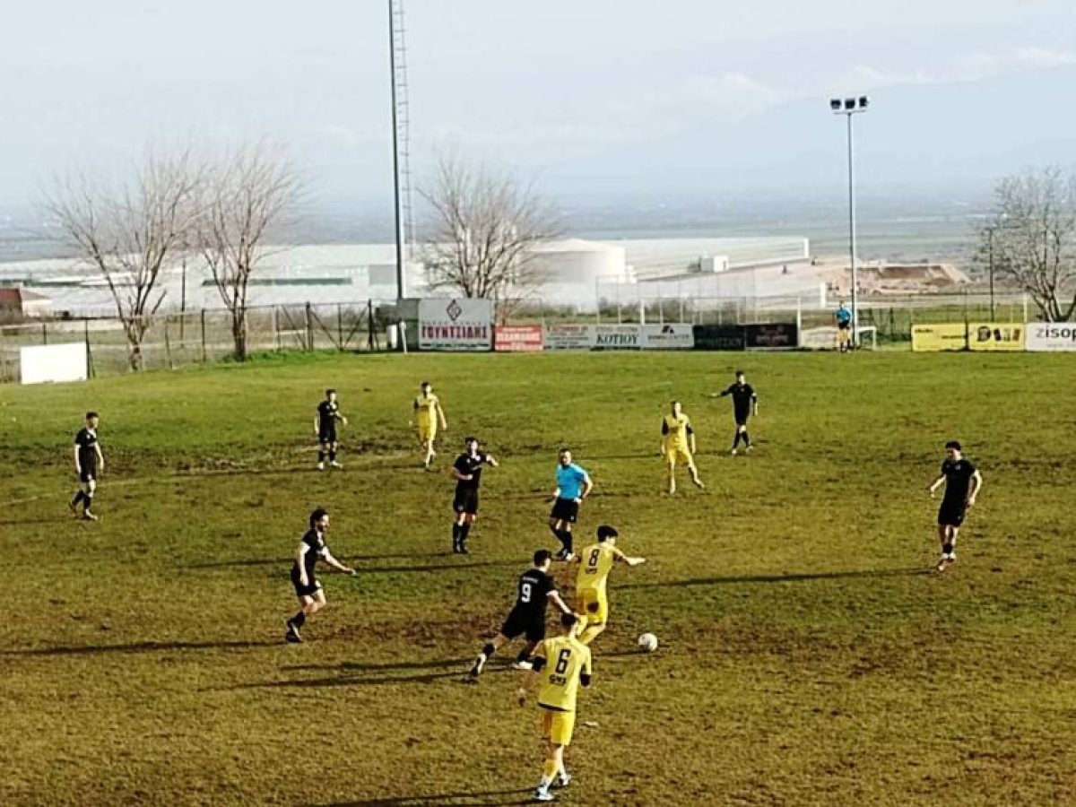 ΔΟΞΑ ΠΕΤΡΟΥΣΑΣ – ΠΑΟΠ ΝΕΑΣ ΑΜΙΣΟΥ   0-3