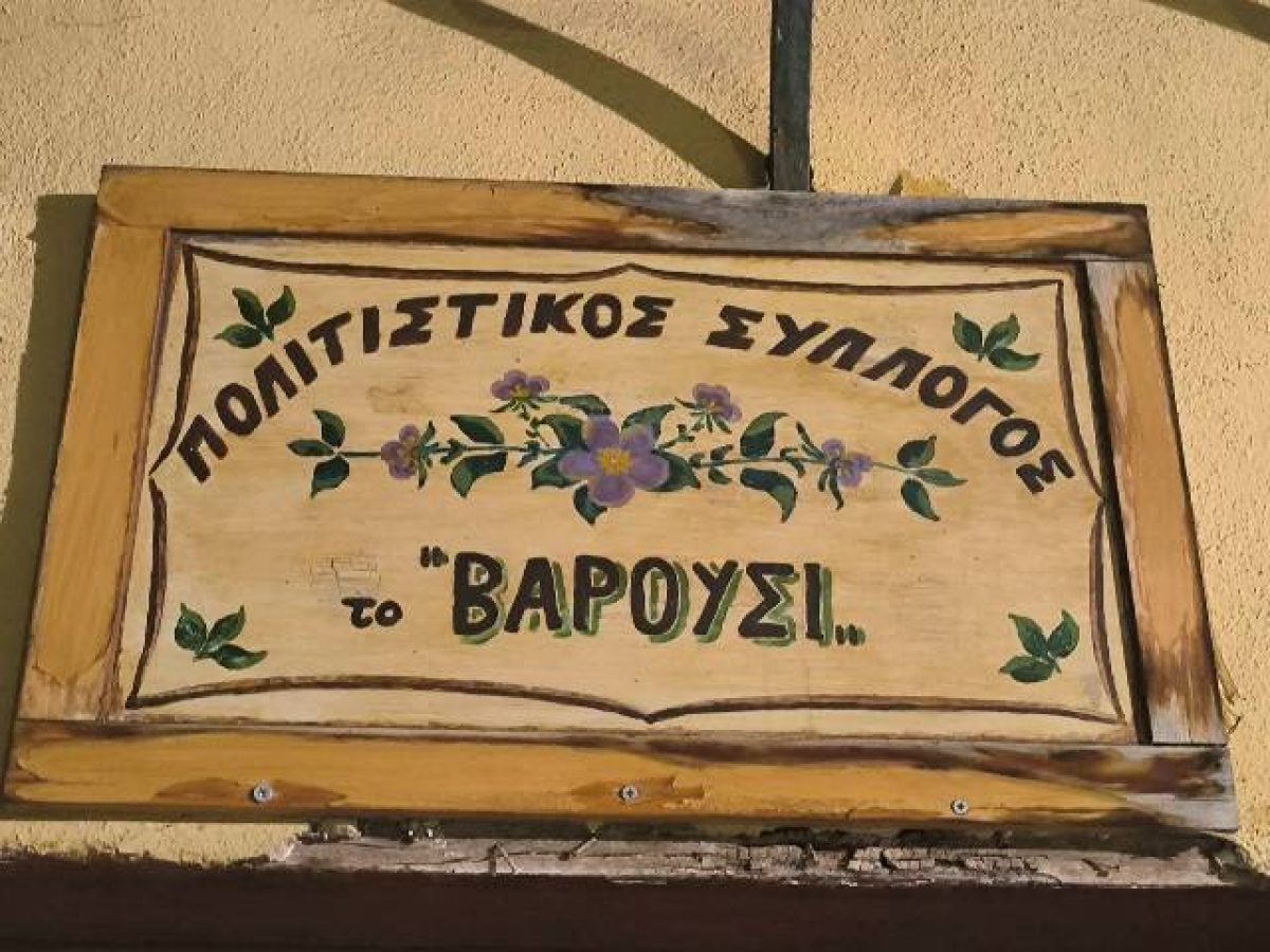 Δράσεις του Πολιτιστικού Συλλόγου ” ΤΟ ΒΑΡΟΥΣΙ”