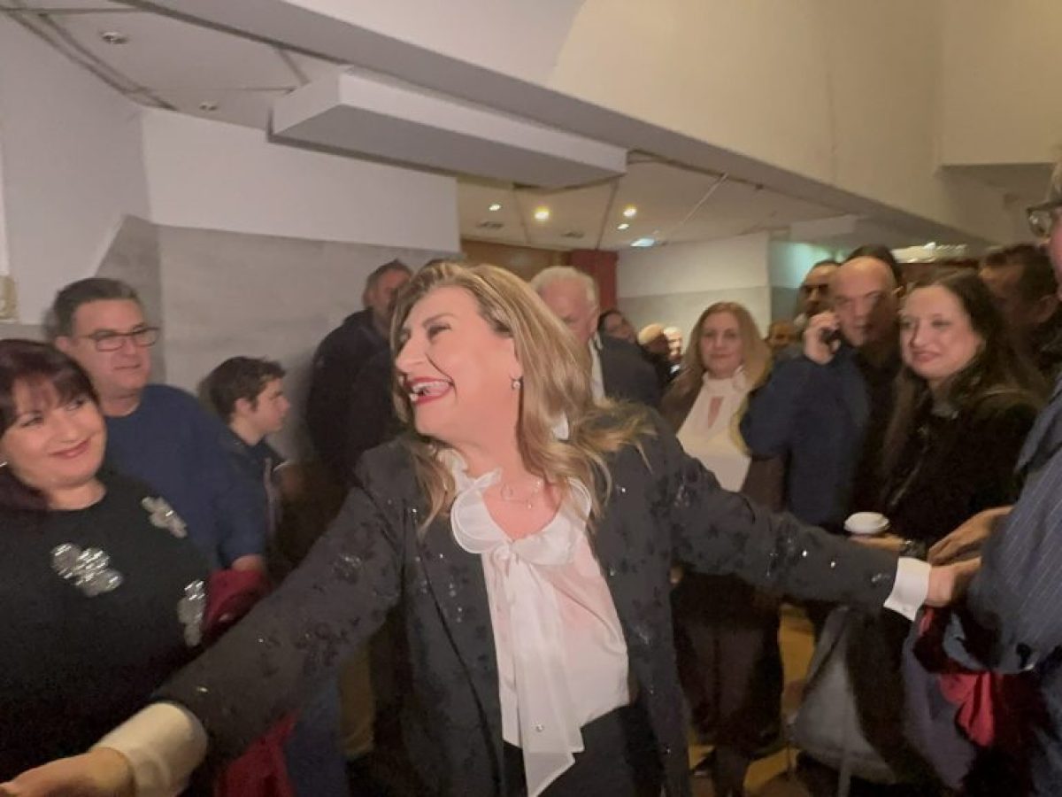 Ε. Λιακούλη: «Ένα μεγάλο ευχαριστώ στη Λάρισα, που μου δίνει τη δύναμη να μιλάω ελεύθερα και δυνατά…»