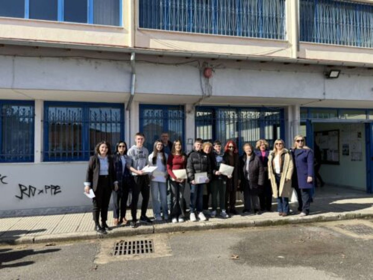 Ευχαριστήριο του 2ου Γυμνασίου Γρεβενών προς τον Σύλλογο Αλληλεγγύης και Εθελοντισμού Γρεβενών «ΕΛΠΙΔΑ»