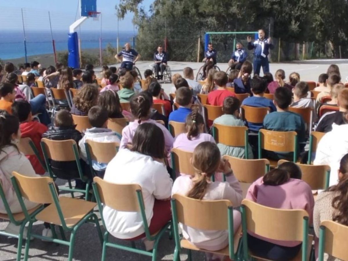 Εκδήλωση του δημοτικού σχολείου Σφακιων για την ισότητα