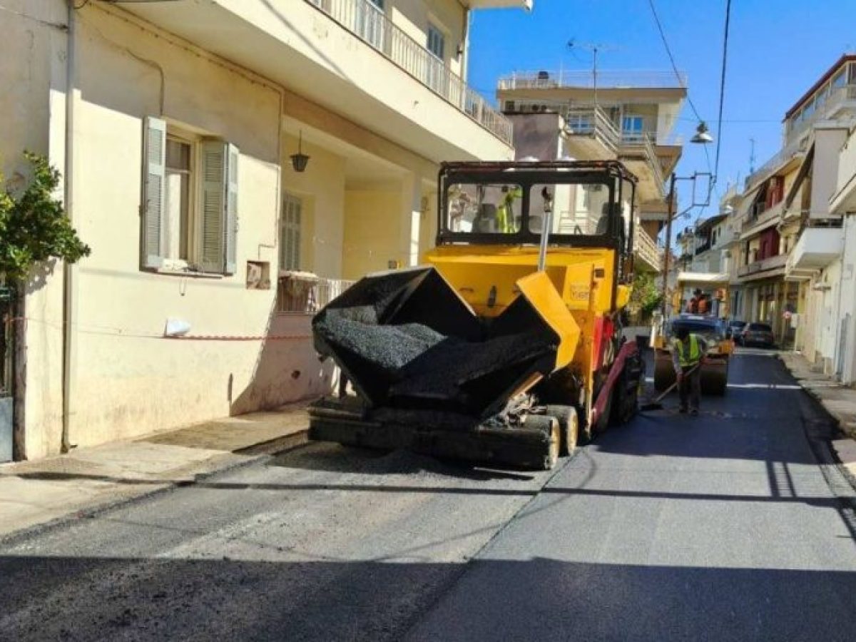 Εκτεταμένες εργασίες οδοποιίας αλλάζουν την εικόνα της πόλης του Άργους