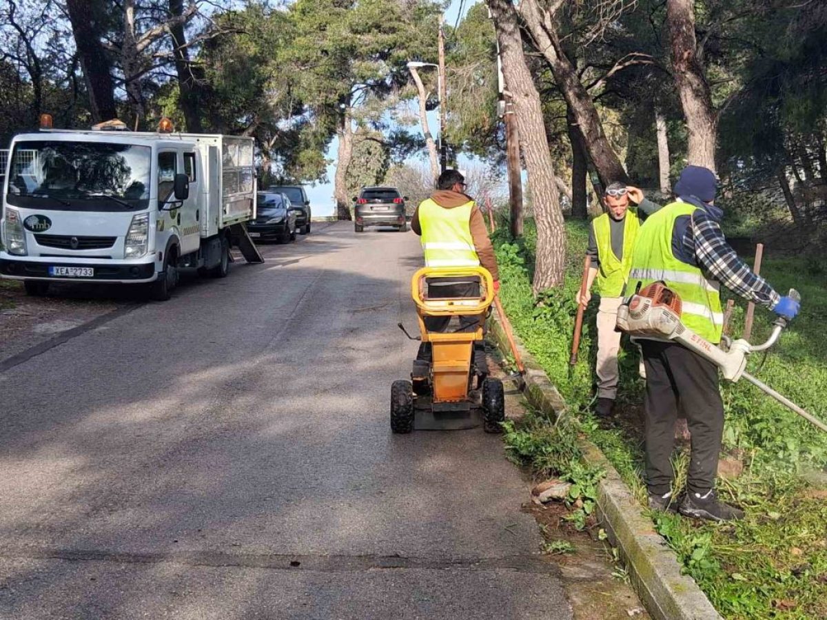 Εκτεταμένες παρεμβάσεις καθαριότητας και εξωραϊσμού στη γειτονιά του Κτήματος Βορρέ