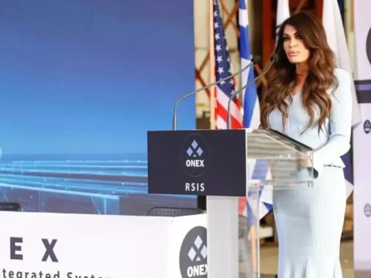 Ελευσίνα: «Η αμερικανική στήριξη αναζωογόνησε τη ναυπηγική βιομηχανία» λέει η Γκίλφοϊλ για την ONEX