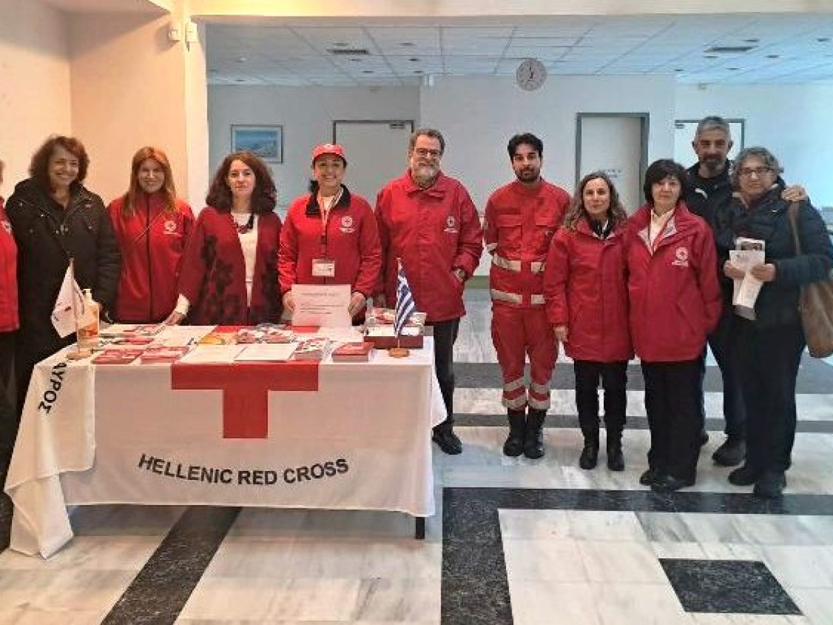 Ενημερωτική δράση Περιφερειακού  Τμήματος  Λευκάδος του Ελληνικού Ερυθρού Σταυρού