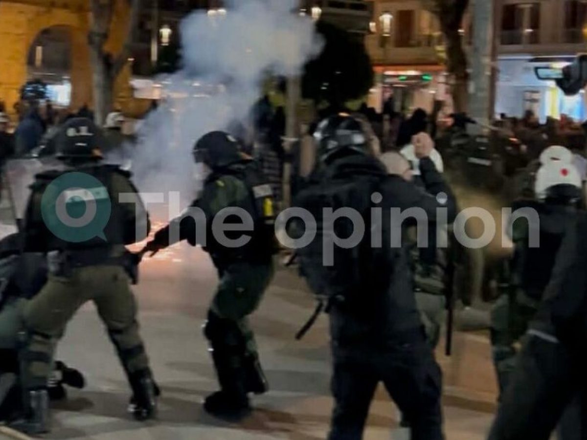 Ένταση και προσαγωγές στο κέντρο της Θεσσαλονίκης το βράδυ του Σαββάτου (ΦΩΤΟ)