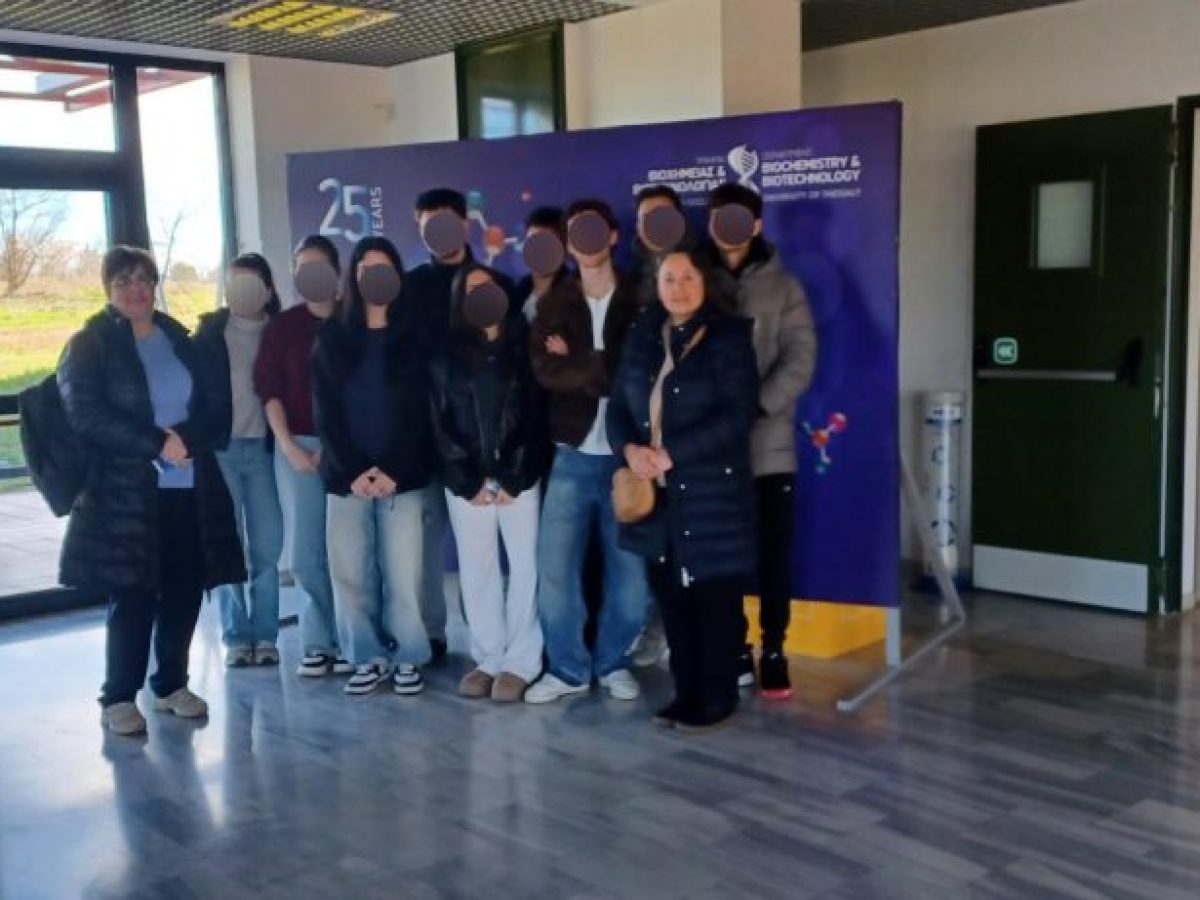 Επαφή με την πανεπιστημιακή έρευνα για μαθητές του 9ου ΓΕΛ Λάρισας