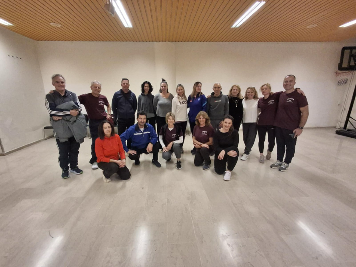 Επιμορφωτικό σεμινάριο στους χορούς του αναλυτικού προγράμματος για Εκπαιδευτικούς Φυσικής Αγωγής του Νομού Αχαΐας