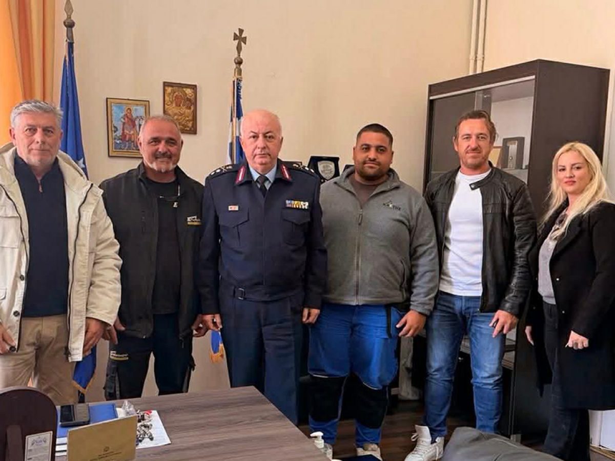 Επίσκεψη των ιδιοκτητών φορτηγών δημοσίας χρήσεως στον Αστυνομικό Διευθυντή