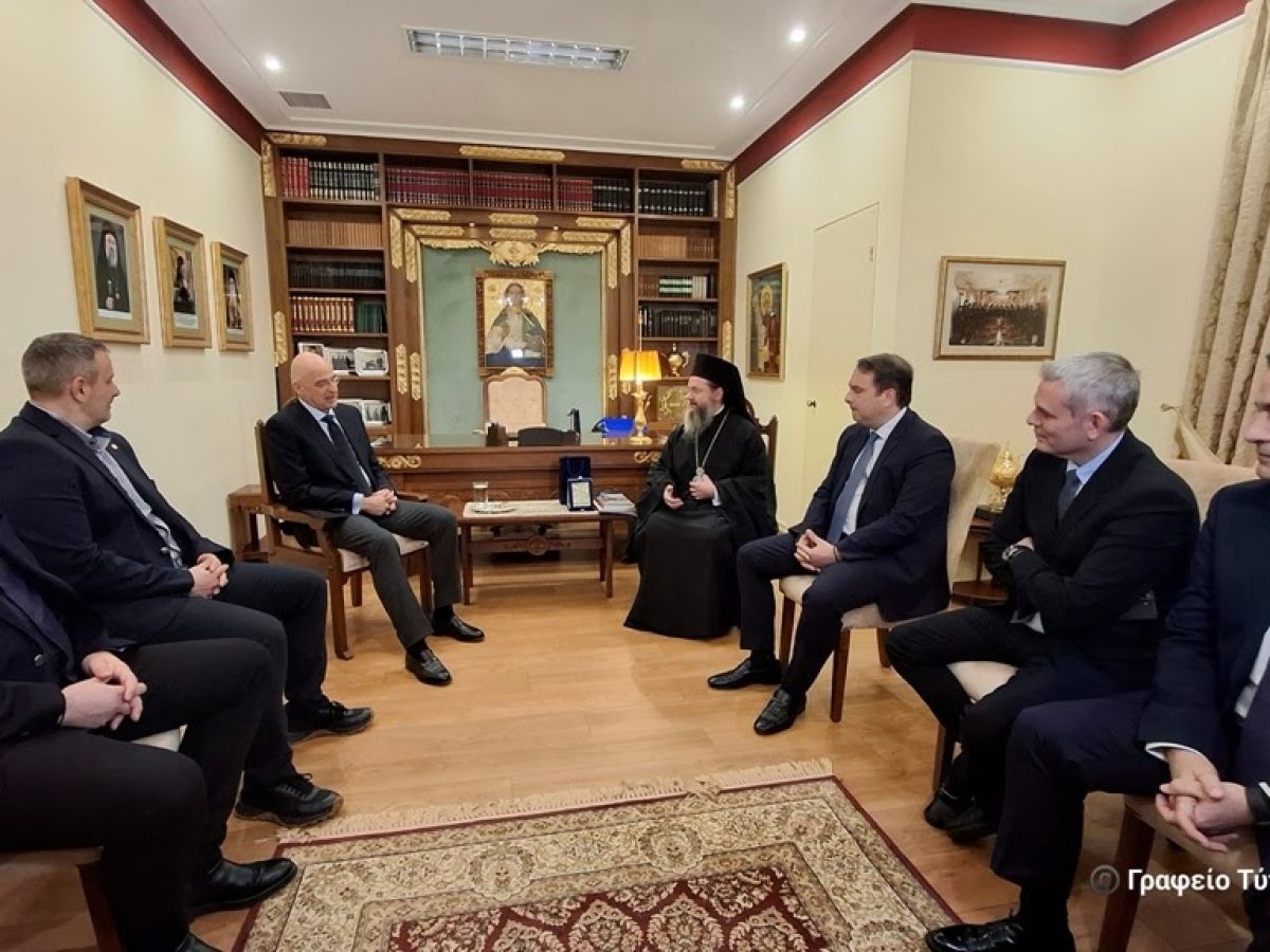 Επίσκεψη του Υπουργού Άμυνας στην Ι. Μ. Αιτωλοακαρνανίας