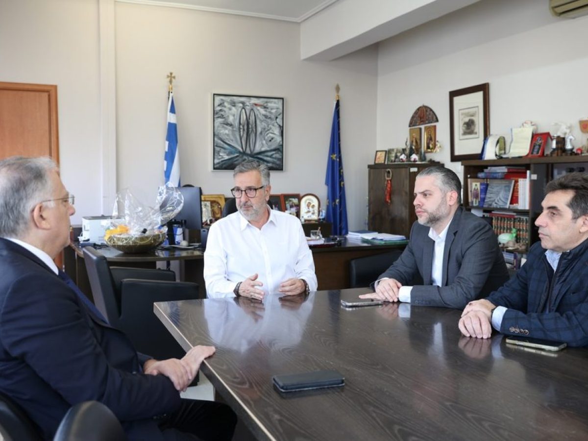 Επίσκεψη του Υπουργού Ανάπτυξης Τάκη Θεοδωρικάκου στο Δήμο Αγίου Δημητρίου