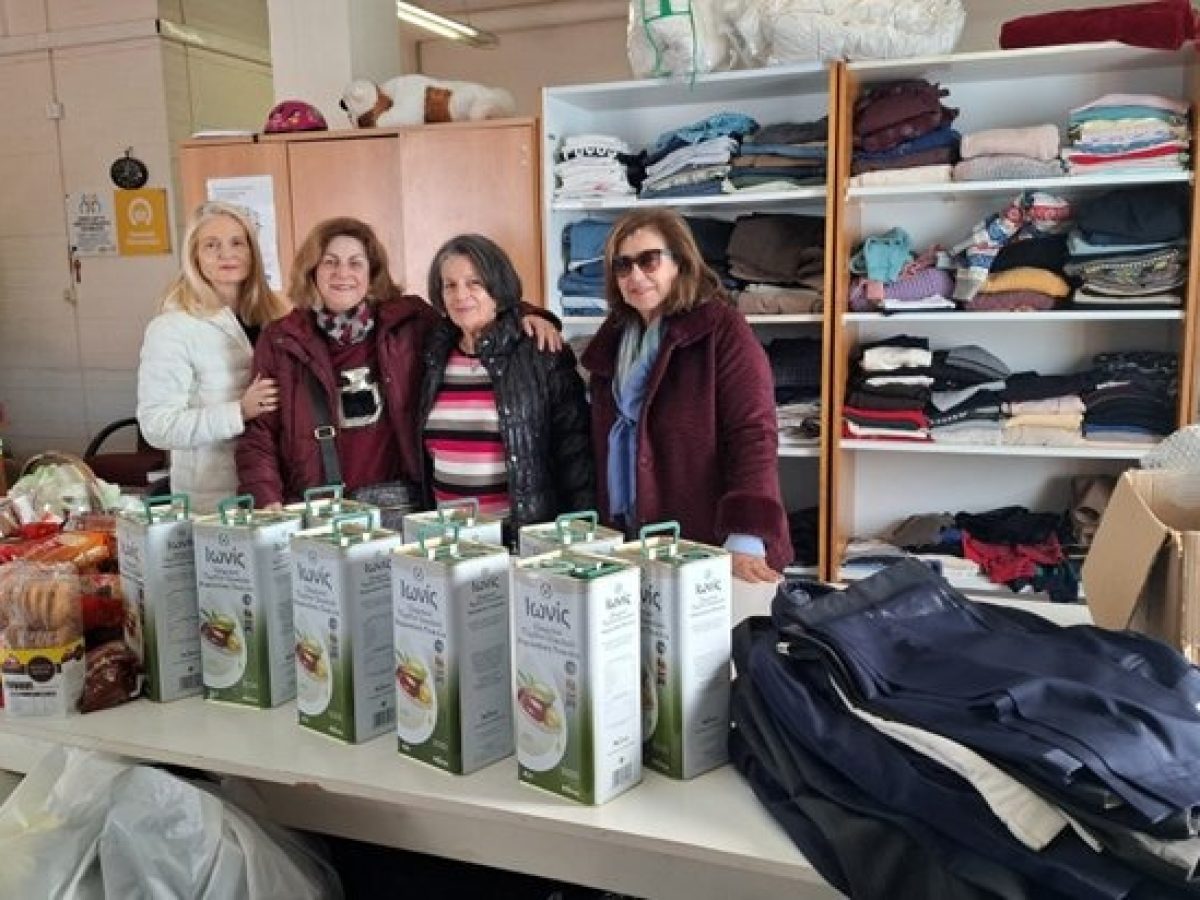 Επίσκεψη του Συλλόγου «ΠΝΟΗ» στο Κοινωνικό Παντοπωλείο του Δήμου Αμαρουσίου και προσφορά ειδών πρώτης ανάγκης